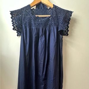 DOEN Catriona Dress in Navy - XS